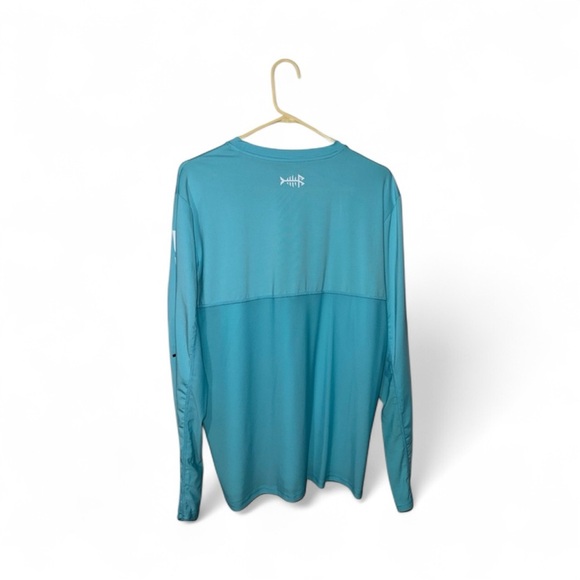 Bassdash Performance Apparel Long Sleeve Shirt Men’s Medium - Picture 4 of 4